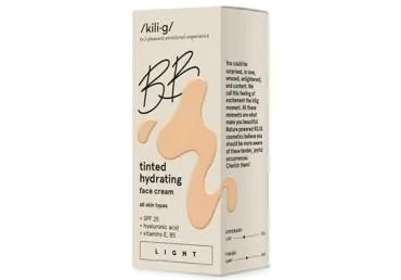 KILIG BB CREAM drėkinamasis veido kremas su atspalviu SPF25 LIGHT 50 ml