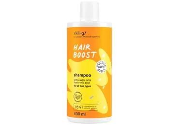 KILIG HAIR BOOST šampūnas su ricinos aliejumi 400 ml
