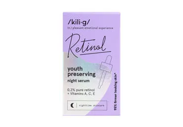 Naktinis veido serumas su retinoliu KILIG RETINOL, 30 ml