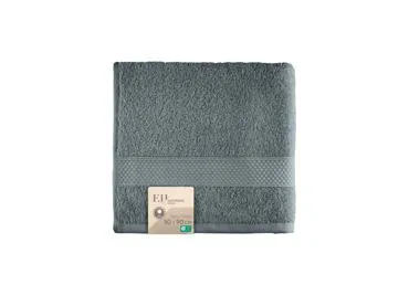 Frotē dvielis 50x90cm tumši pelēks