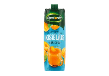Kisielius ELMENHORSTER, abrikosų skonio, 1 l