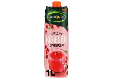 Kisielius ELMENHORSTER, spanguolių skonio, 1 l