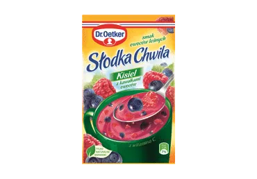 Kisielius su džiovintais vaisiais DR. OETKER, miško uogų sk., 31.5 g