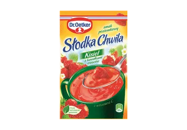Kisielius su džiovintais vaisiais DR. OETKER, žemuogių sk., 31.5 g