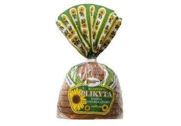 Raikyta, plikyta KLAIPĖDOS DUONA su saulėgrąžomis, 400 g