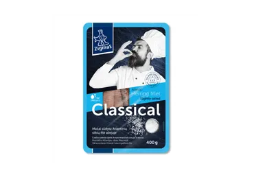 Siļķu fileja ZIGMAS mazsālīta 400g