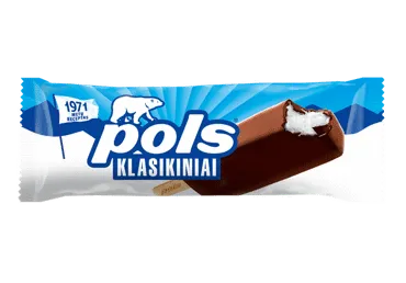 Klasikiniai grietininiai ledai POLS, 75 g