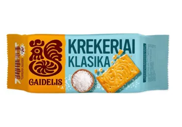 Klasikiniai krekeriai GAIDELIS, 70 g