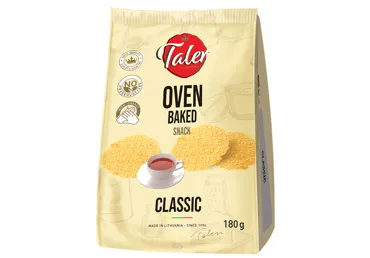 KLASIKINIAI traškučiai TALER OVEN BAKED, 180 g
