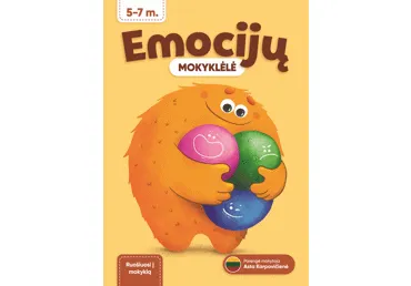 Knyga A. Karpovičienė EMOCIJŲ MOKYKLĖLĖ, 1 vnt.
