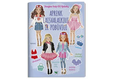Knyga APRENK LAISVALAIKIUI IR POBŪVIUI, 1 vnt.