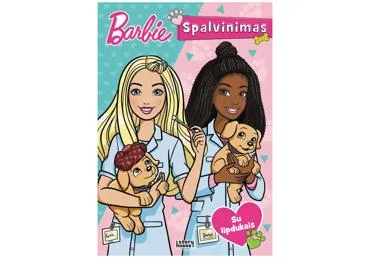 Knyga BARBIE. GYVŪN. GYDYT. SP. SU LIPD.