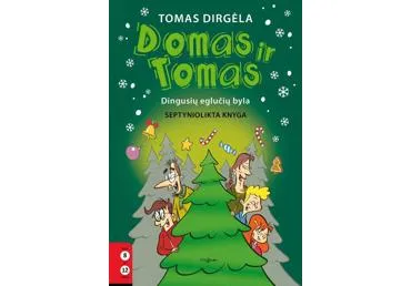 Knyga. Domas Ir Tomas. Dingusių Eglučių Byla