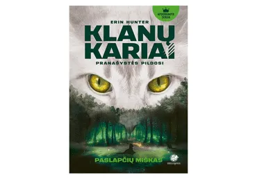 Knyga E. Hunter KLANŲ KARIAI. PASLAPČIŲ MIŠKAS, 1 vnt.