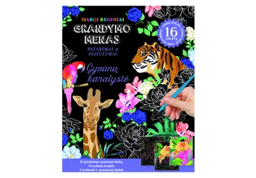 Knyga GYVŪNŲ KARALYSTĖ. GRANDYMO MENAS, 1 vnt.