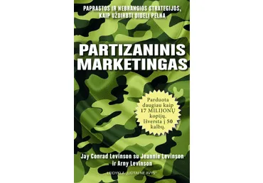 Knyga J. C. Lavinson PARTIZANINIS MARKETINGAS, 1 vnt.
