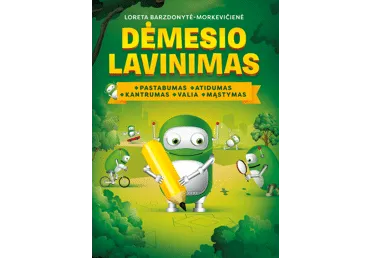 Knyga L. Morkevičienė DĖMESIO LAVINIMAS, 1 vnt.