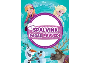 Knyga LEDO ŠALIS. SPALVINK PAGAL PAVYZDĮ, 1 vnt.