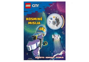 Knyga LEGO® CITY. KOSMINĖ MISIJA, 1 vnt.