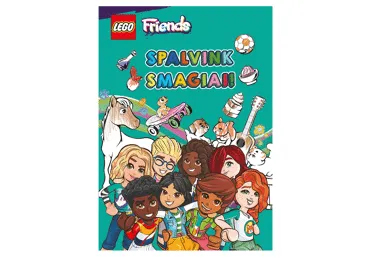 Knyga LEGO. FRIENDS. SPALVINK SMAGIAI!, 1 vnt.