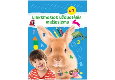 Knyga LINKSMOSIOS UŽDUOTĖL. MAŽIESIEMS 3