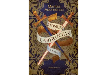 Knyga M. Adomėnas MONETA & LABIRINTAS, 1 vnt.