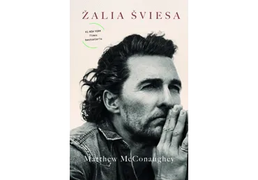 Knyga M. McConaughey ŽALIA ŠVIESA, 1 vnt.
