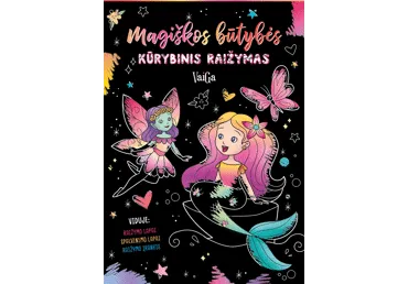 Knyga MAGIŠKOS BŪTYBĖS. KŪRYBINIS RAIŽYMAS, 1 vnt.