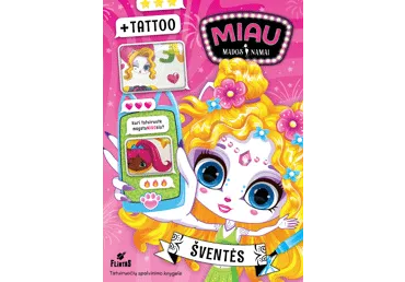 Knyga MIAU MADOS NAMAI. ŠVENTĖS. TATTOO, 1 vnt.