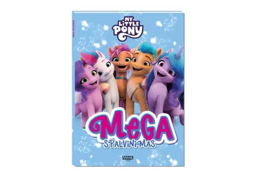 Knyga MY LITTLE PONY. MEGA SPALVINIMAS