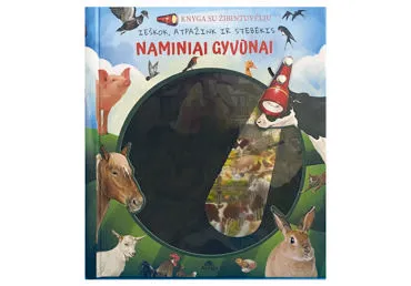 Knyga NAMIN. GYVŪN. IEŠK. ATPAŽ. STEBĖK.
