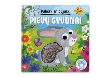Knyga. Paliesk Ir Pajausk.Pievų Gyvūnai