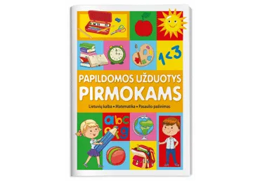 Knyga. PAPILDOMOS UŽDUOTYS PIRMOKAMS