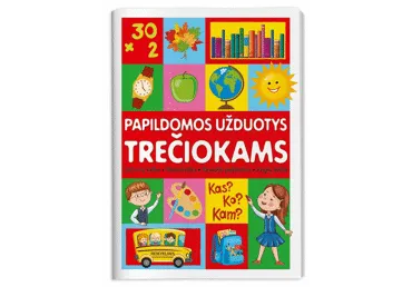 Knyga. PAPILDOMOS UŽDUOTYS TREČIOKAMS