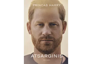 Knyga Princas Harry ATSARGINIS, 1 vnt.