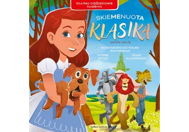 Knyga SKIEMENUOTA KLASIKA. 2 DALIS, 1 vnt.