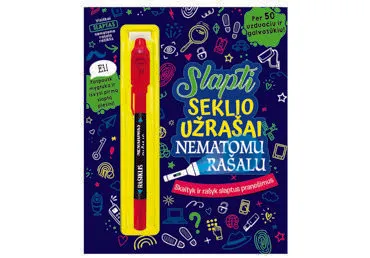 Knyga SLAPTI SEKLIO UŽR. NEMATOMU RAŠALU