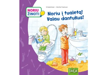 Knyga U. Apfelthaler NORIU Į TUALETĄ! VALAU DANTUKUS!, 1 vnt.