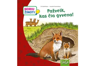 Knyga U. Apfelthaler PAŽVELK KAS ČIA GYVENA! (NORIU ŽINOTI), 1 vnt.