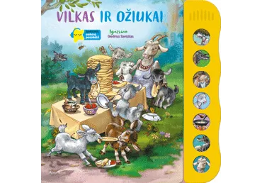 Knyga VILKAS IR OŽIUKAI, 1 vnt.