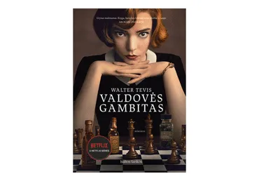 Knyga W. Tevis VALDOVĖS GAMBITAS, 1 vnt.