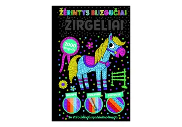 Knyga ŽIRGELIAI. ŽĖRINTYS BLIZGUČIAI, 1 vnt.