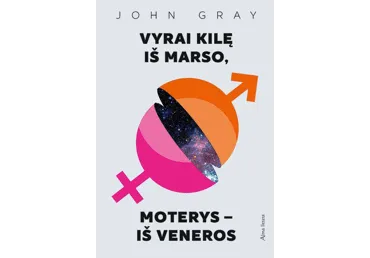 Knyga.J.Gray.VYRAI KILĘ IŠ MARSO, MOTERYS-IŠ VENEROS, 1 vnt.