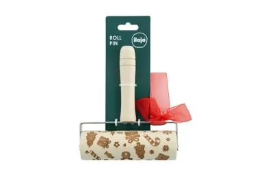 Mīklas rullis ar ornamen.ILAJA 15x22,5cm