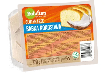 Kokosinis keksas BALVITEN be glitimo, 220 g