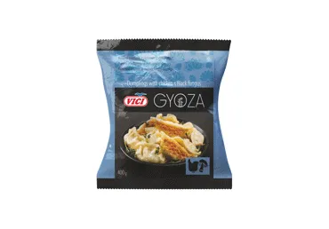 Pelmeņi Gyoza ar vistu un melnām sēnēm VIČI 400g