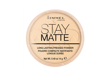 Kompaktinė pudra RIMMEL STAY MATTE, Nr. 001, TRANSPARENT, 14 g