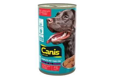 Kons. šunų ėd. CANIS MAJOR jautiena1,25, 1.25 kg