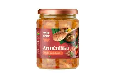 Konservuota armėniška sriuba su jautiena WELL DONE, 480 g