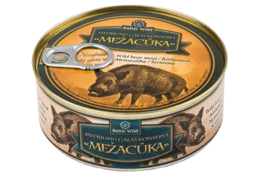 Konservuota troškinta šerniena BALTIC WILD, 250 g